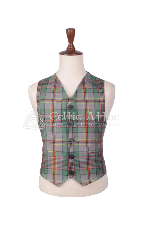 Craig Tartan Argyll Jacket and Waistcoat - Image 6