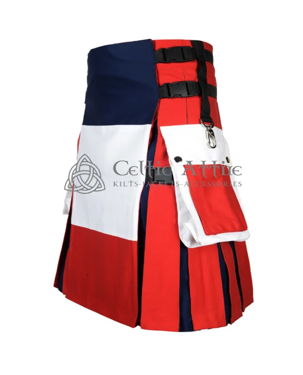 French Flag Utility Kilt - Image 2