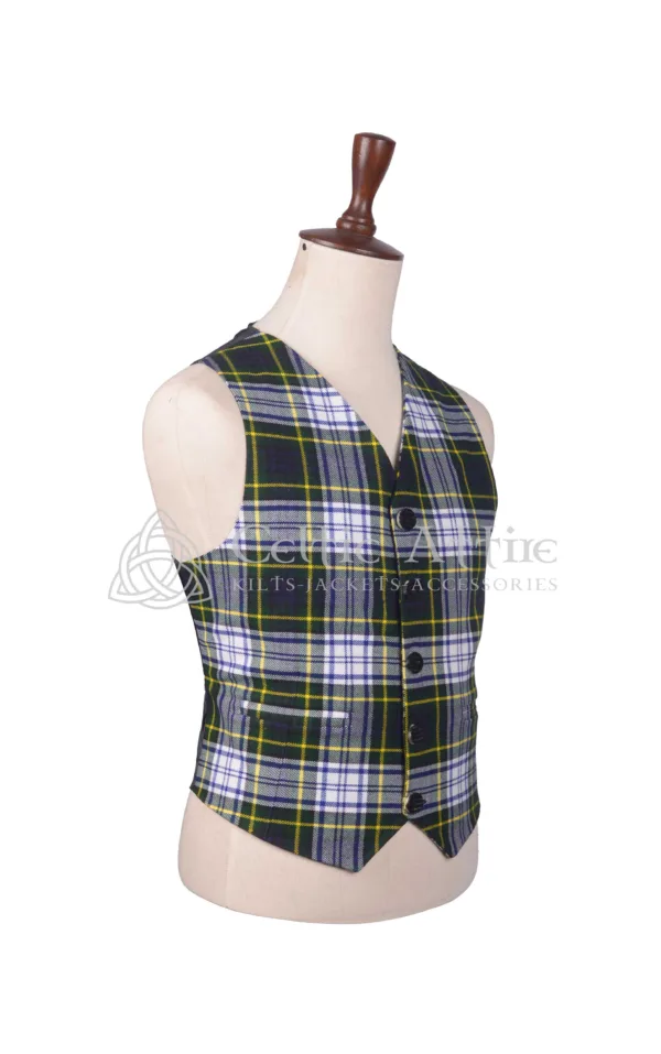 Gordon Dress Tartan Argyll Jacket and Waistcoat - Image 5