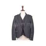 Gray Tweed Wool Argyll Jacket and Waistcoat