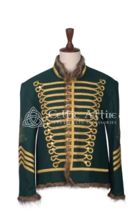 Green Wool Military Jacket