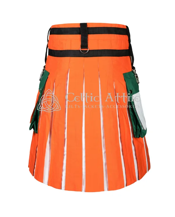 Ireland Flag Utility Kilt - Image 4