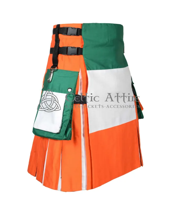 Ireland Flag Utility Kilt - Image 2