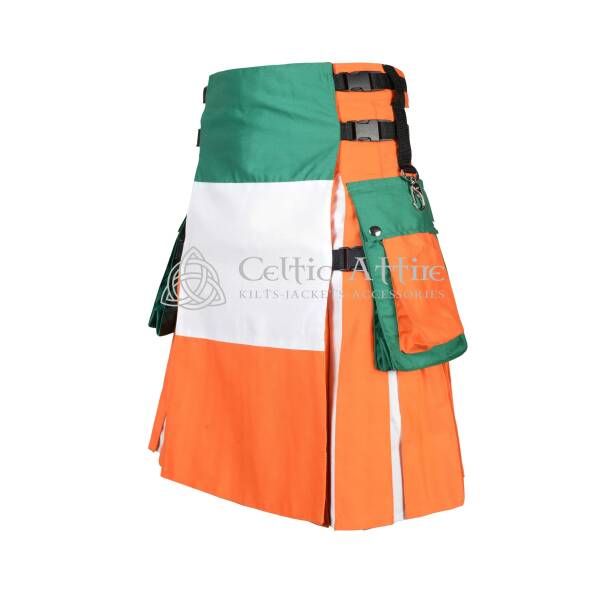Ireland Flag Utility Kilt - Image 3