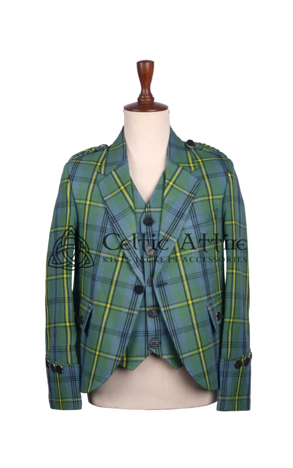 Johnston Ancient Tartan Argyll Jacket and Waistcoat