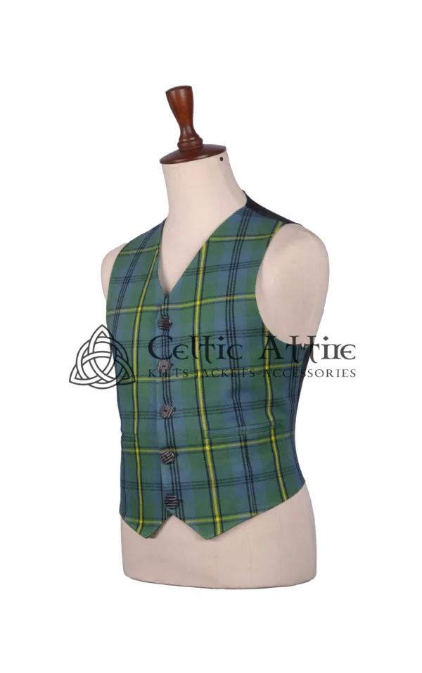 Johnston Ancient Tartan Argyll Jacket and Waistcoat - Image 6