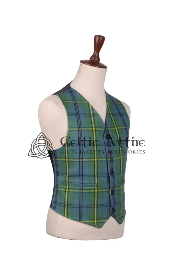 Johnston Ancient Tartan Argyll Jacket and Waistcoat - Image 7