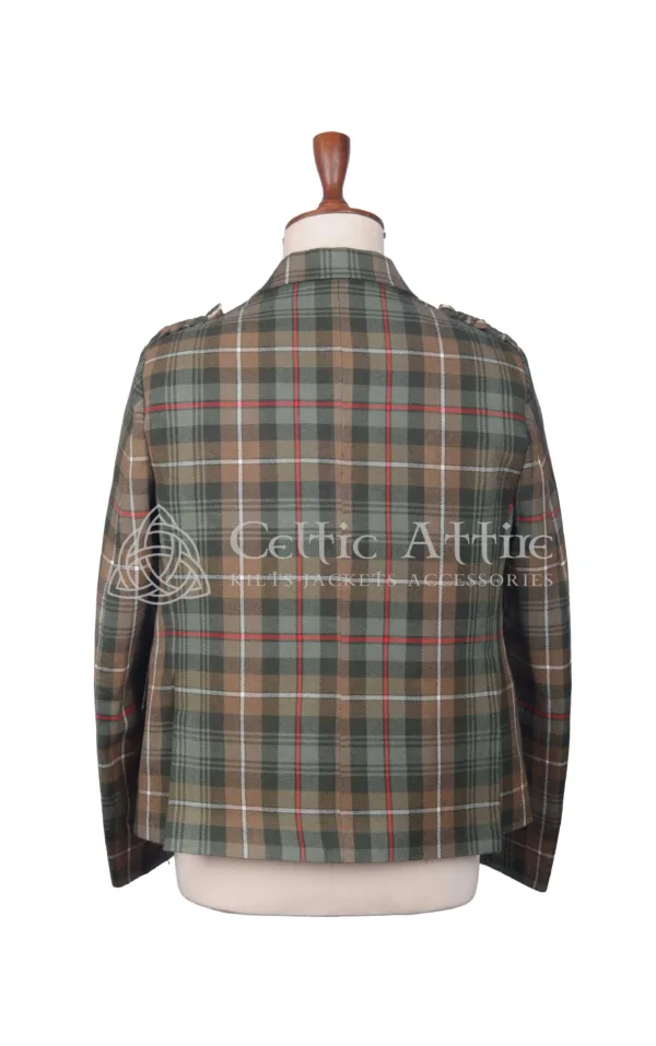 Mackenzie Weathered Tartan Argyll Jacket and Waistcoat - Image 3