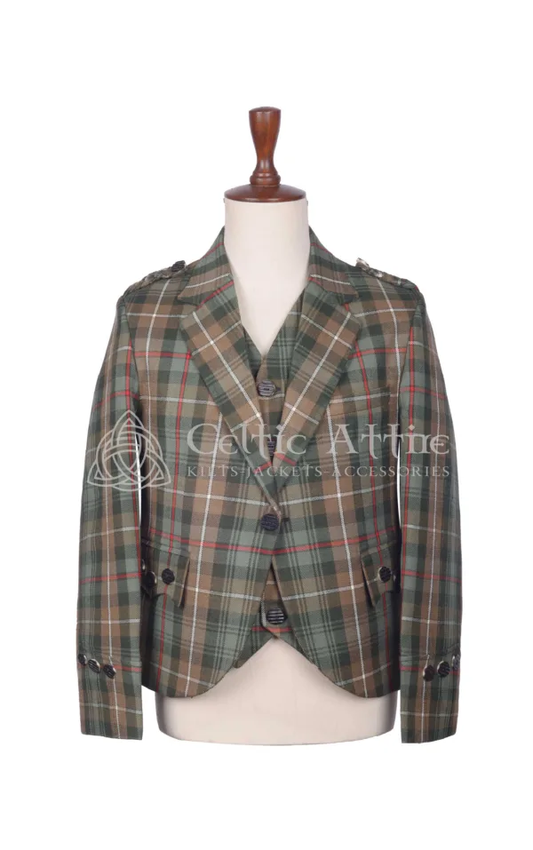 Mackenzie Weathered Tartan Argyll Jacket and Waistcoat