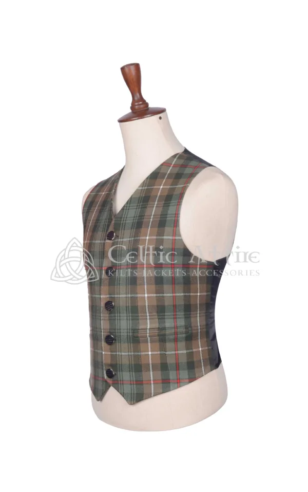 Mackenzie Weathered Tartan Argyll Jacket and Waistcoat - Image 6