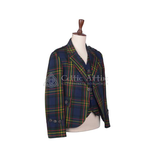 Maclaren Tartan Argyll Jacket and Waistcoat - Image 2