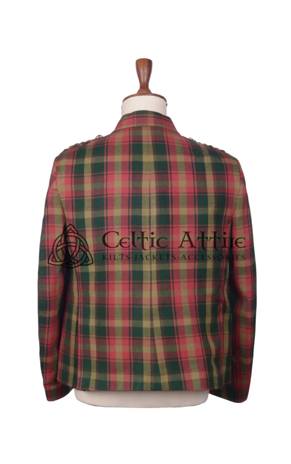 Maple Leaf Tartan Argyll Jacket and Waistcoat - Image 4