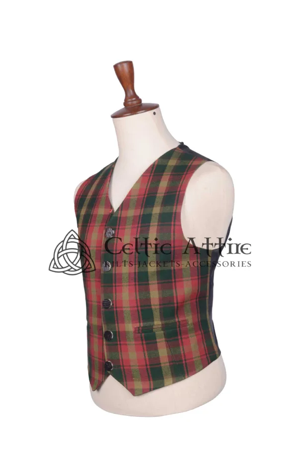 Maple Leaf Tartan Argyll Jacket and Waistcoat - Image 6