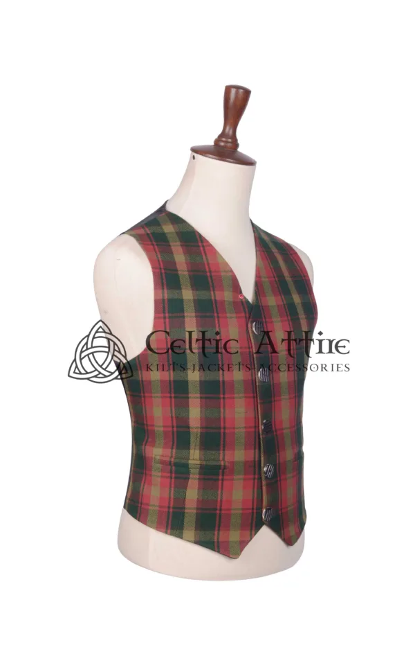 Maple Leaf Tartan Argyll Jacket and Waistcoat - Image 7