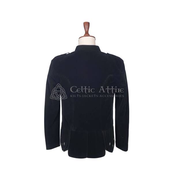 Rifle Green Velvet Kenmore Jacket - Image 3