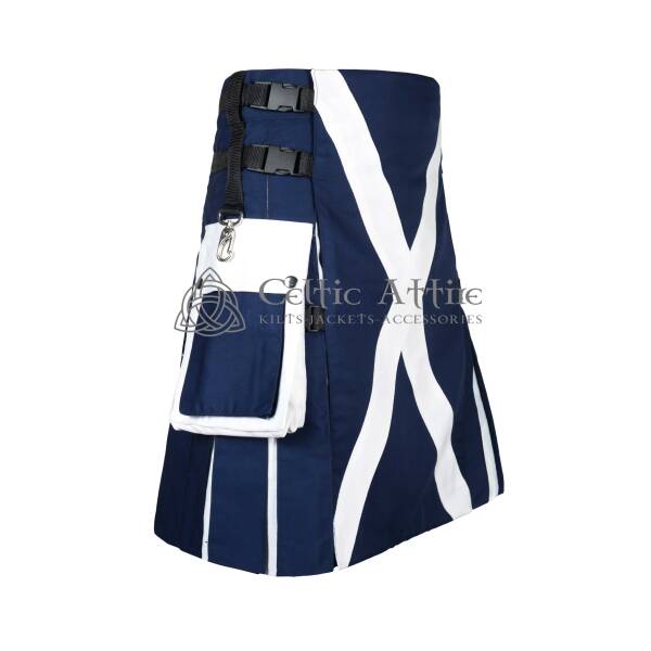 Scottish Flag Utility Kilt - Image 2