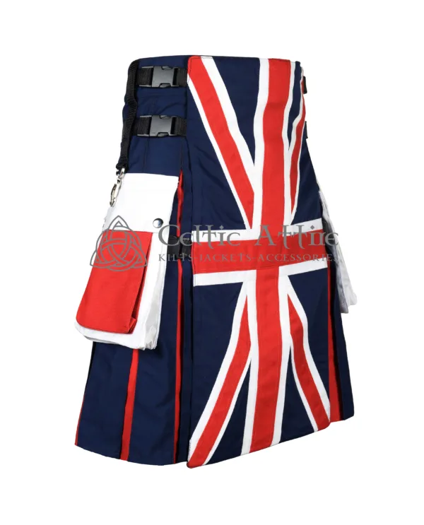 UK Flag Utility Kilt - Image 2