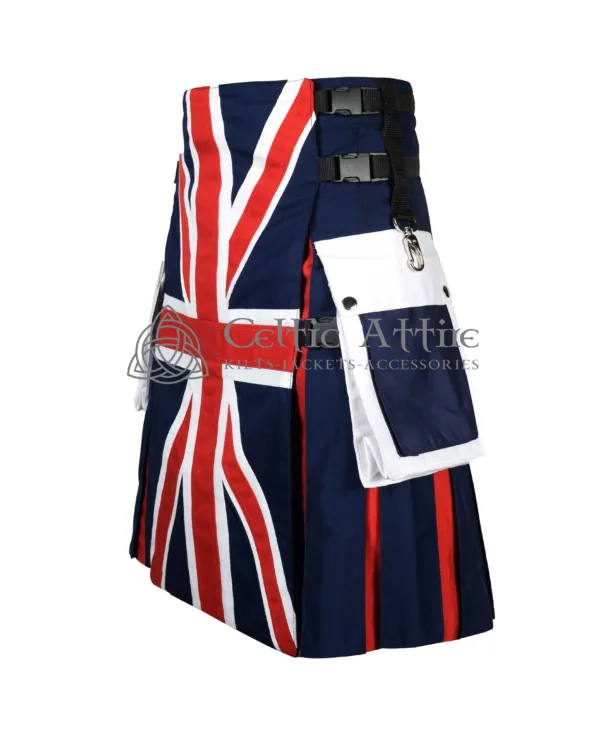 UK Flag Utility Kilt - Image 3