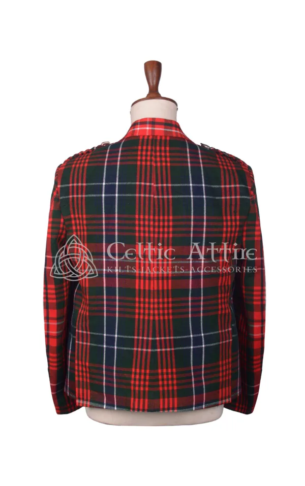 Wilson Tartan Argyll Jacket and Waistcoat - Image 4