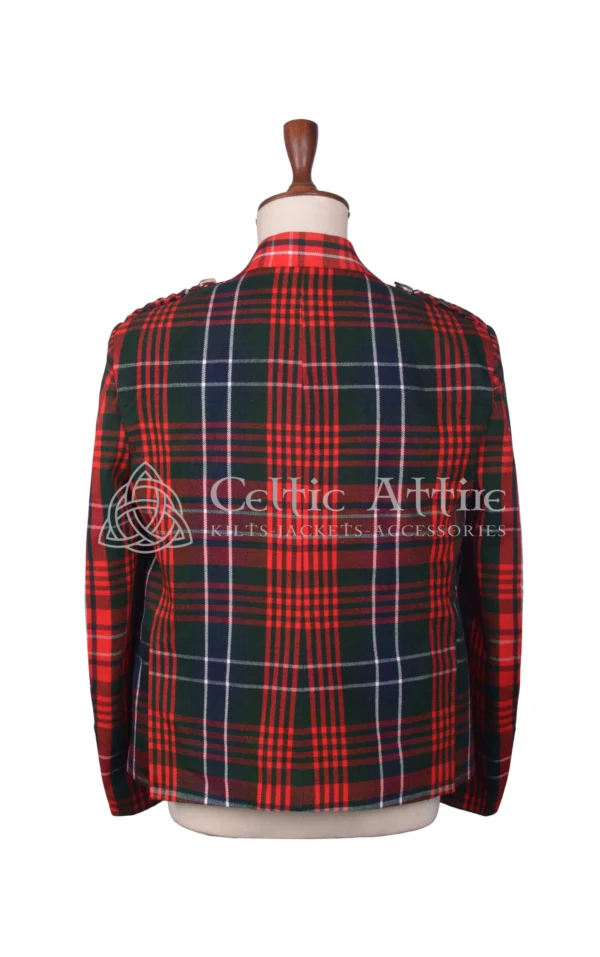 Wilson Tartan Argyll Jacket and Waistcoat - Image 4