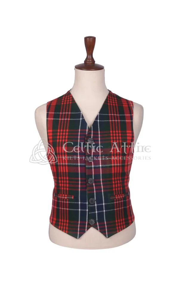 Wilson Tartan Argyll Jacket and Waistcoat - Image 5