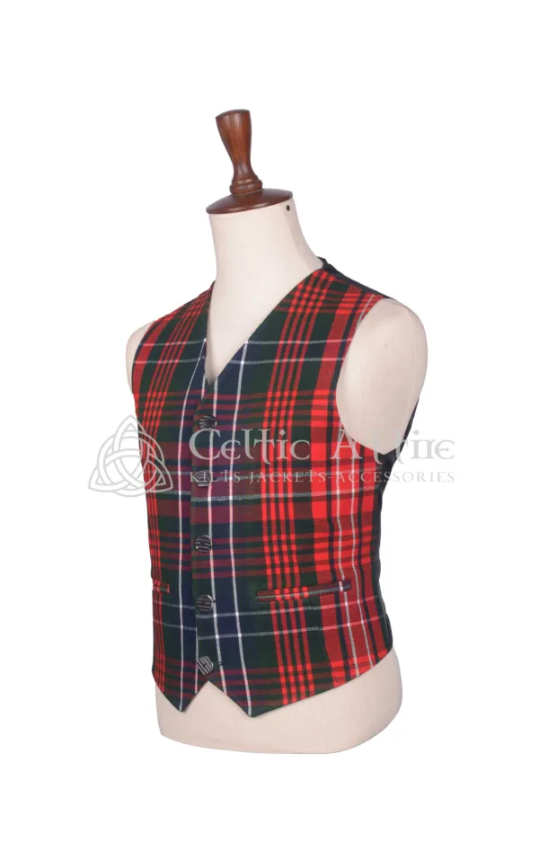 Wilson Tartan Argyll Jacket and Waistcoat - Image 6