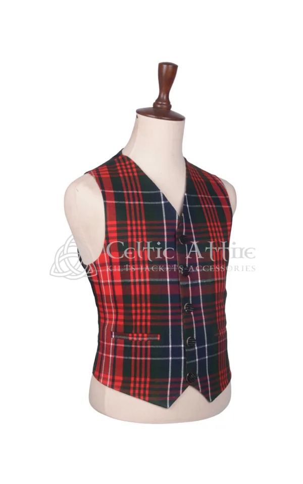 Wilson Tartan Argyll Jacket and Waistcoat - Image 7