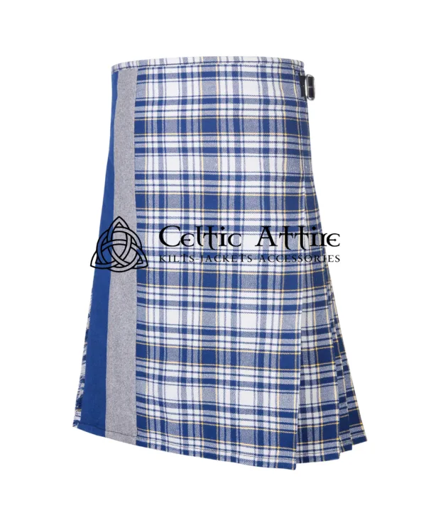 Yorkshire National Two Tone Hybrid Scottish Kilt - Image 3