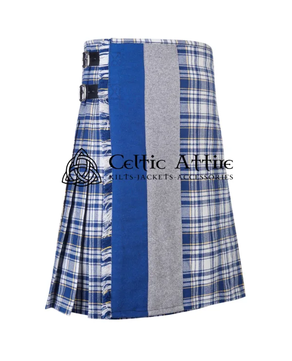 Yorkshire National Two Tone Hybrid Scottish Kilt - Image 2