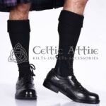 Black Kilt Socks
