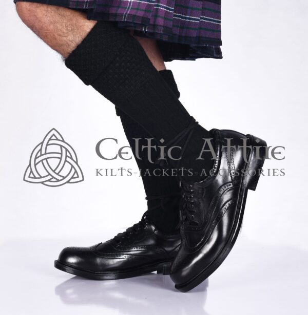 Black Kilt Socks - Image 5
