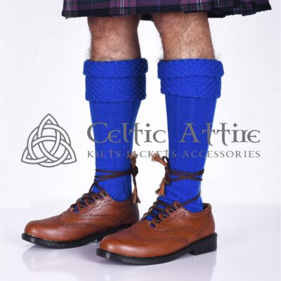Blue Kilt Socks
