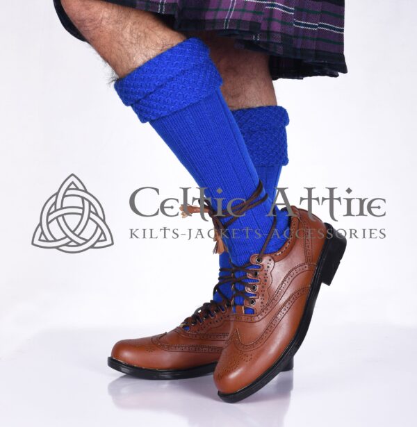 Blue Kilt Socks - Image 4