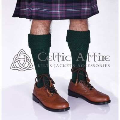 Green Kilt Socks