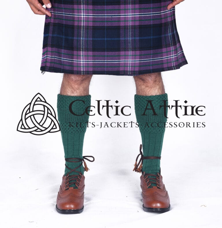 Lovat Green Kilt Socks