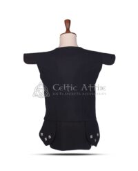 Black Wool Chieftain Vest