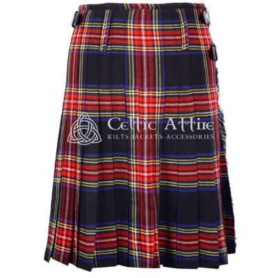 Black Stewart Tartan Kilt