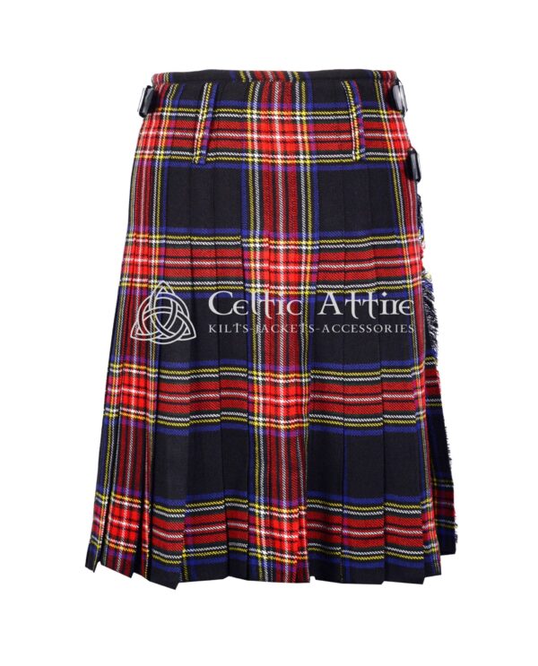 Black Stewart Tartan Kilt