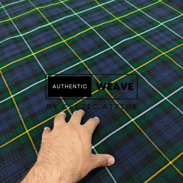 Campbell of Argyll Fabric 16 Oz Acrylic Scottish Tartan - Image 3