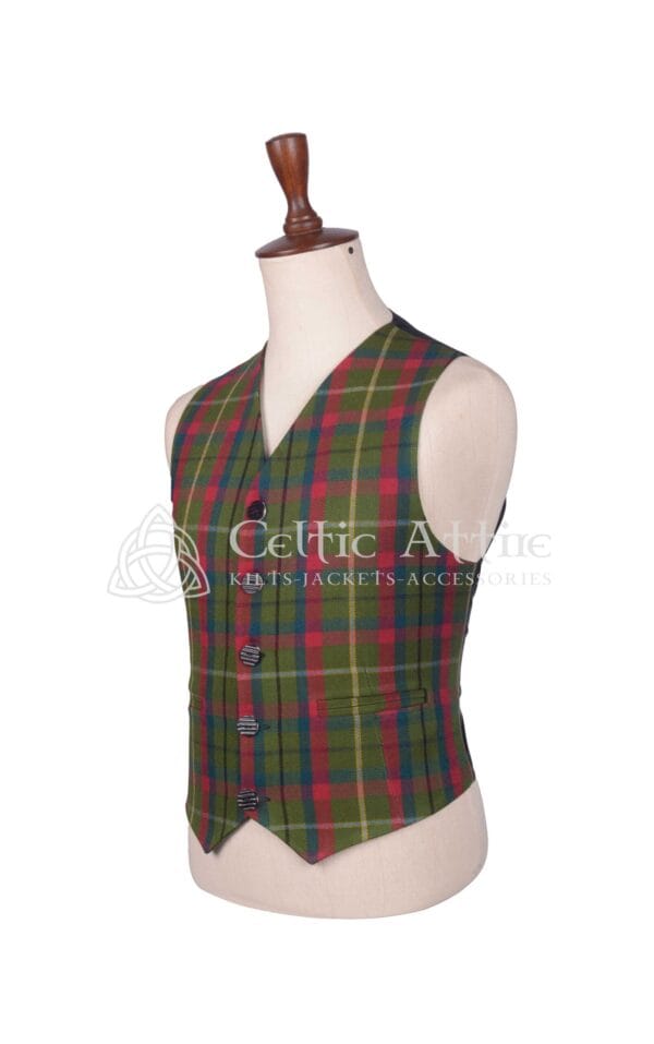 County Mayo Tartan Argyll Waistcoat