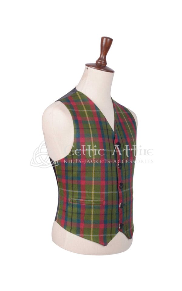 County Mayo Tartan Argyll Waistcoat