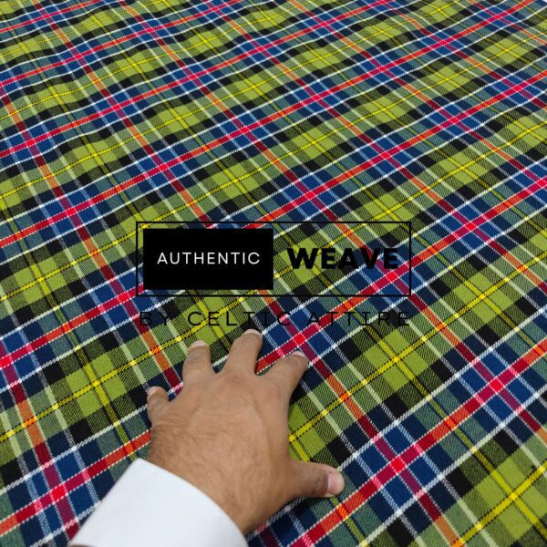 Culloden Tartan Fabric 16 Oz Acrylic Scottish Tartan - Image 4