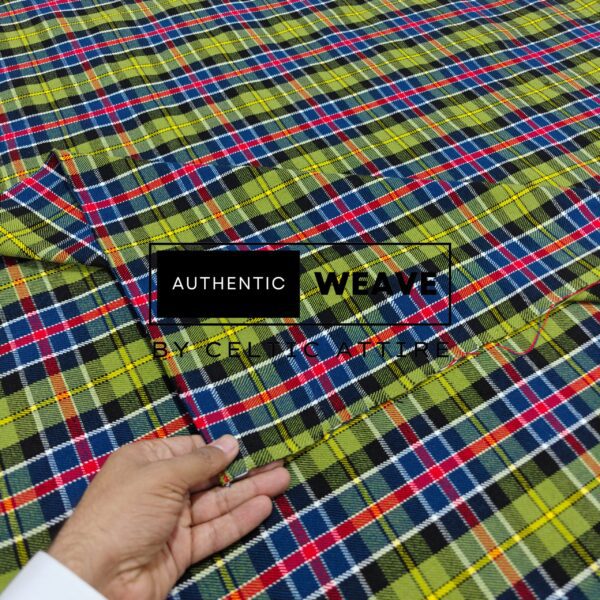 Culloden Tartan Fabric 16 Oz Acrylic Scottish Tartan - Image 2