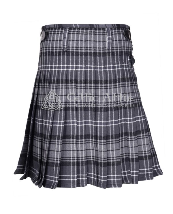 Hamilton Gray Tartan Kilt - Image 4