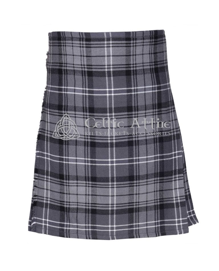 Hamilton Gray Tartan Kilt