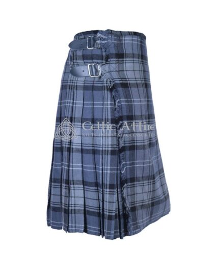 Hamilton Grey Tartan Kilt