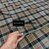 Leslie Weathered Tartan Fabric 16 Oz Acrylic Scottish Tartan