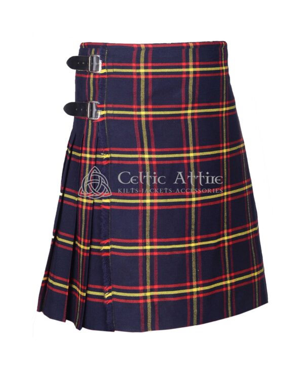 MacLaine of Lochbuie Modern Tartan 8 Yard Kilt - Image 3