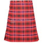 Macrae Red Tartan 8 Yard Kilt