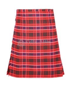 Macrae Red Tartan 8 Yard Kilt